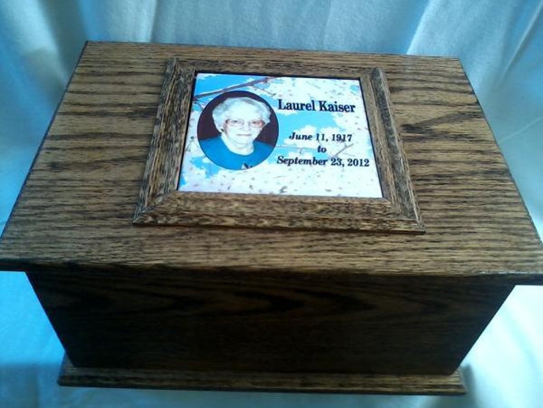 Handmade Oak Human Urn Human Ash Urn XL Pet Urn Ash Etsy