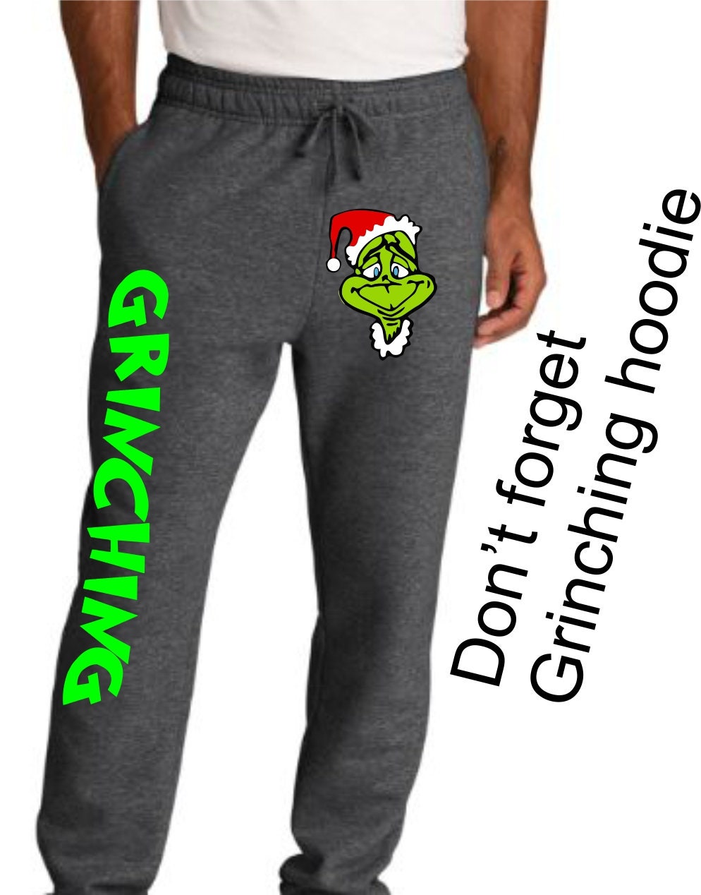 Grinch sweatpants hotsell