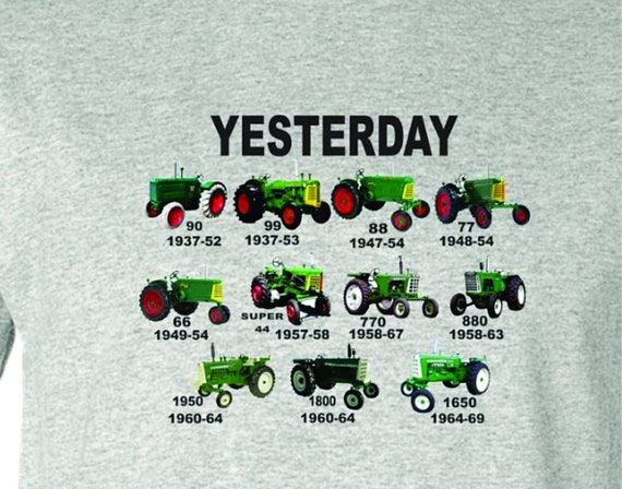 tractor shirt, green tractor shirt, oliver tractor shirt, vintage oliver shirt, historical oliver shirt, farm shirt,  tractor shirt