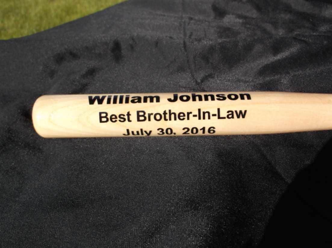 customized mini baseball bat, personalized baseball bat, ring bearer