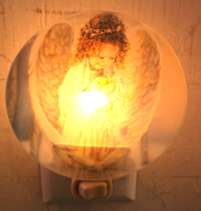Angel night light religious night light child night light | Etsy