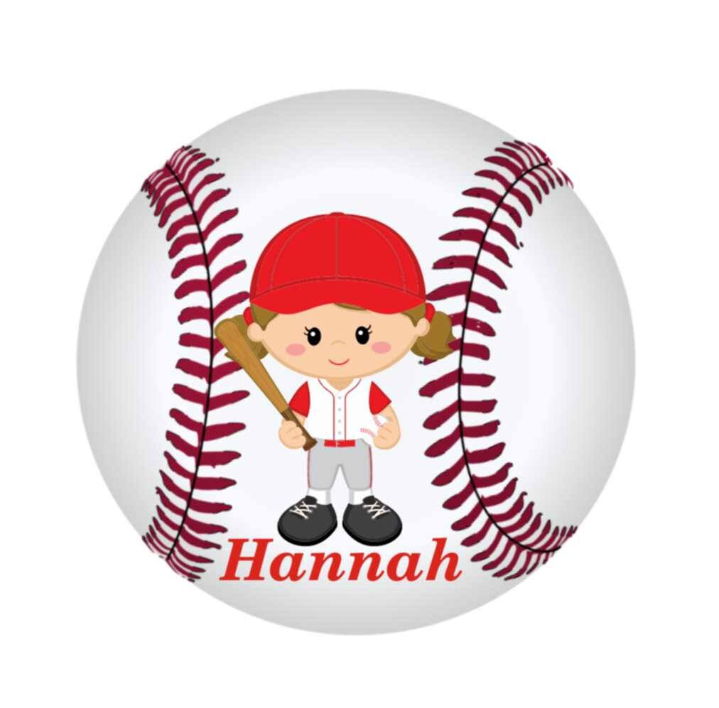 girls baseball backpack
