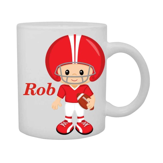 boys football cup, boys football mug, personalized boys cup, customized boys mug, boys mug, boys birthday gift,