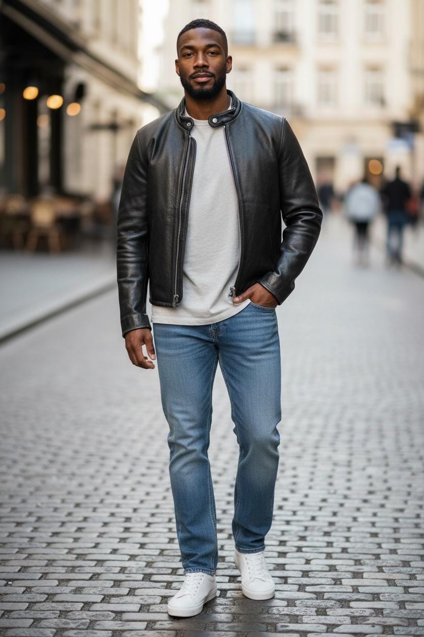Arizona Jean Leather Jacket - Etsy
