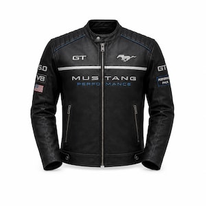 Vintage Mustang Racing Jacket - Etsy