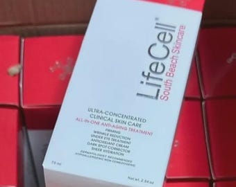 New LifeCell South Beach-ALL-in-One 75ml-Skincare Anti-Aging Cream(SEALED AUTH)