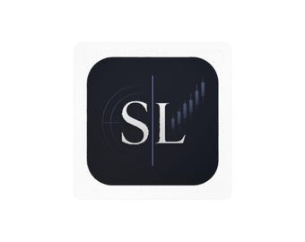 The Signal Ledger SL Logo Vinyl Sticker | Founding Beta Member 2026 Decal for Laptop or Water Bottle