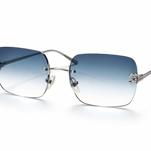 Y2k Vintage Chanel Sunglasses - Etsy