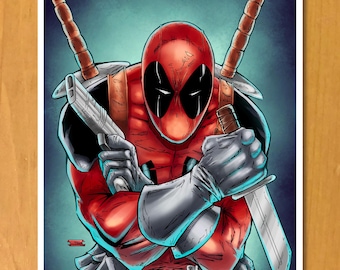 Deadpool Kunstdruck