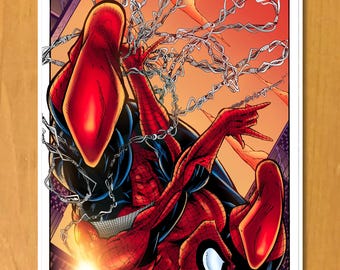 Spiderman Tag Kunstdruck