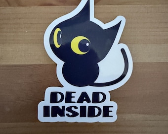 Dark Space Studio Aufkleber mit dunklem Humor