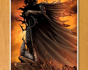 Death Händler Kunstdruck