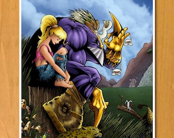 The Maxx & Julie Kunstdruck