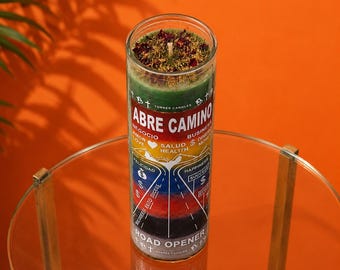 Abre Camino 7-Day Road Opener Candle – Sweet Path Coconut Vanilla Guava