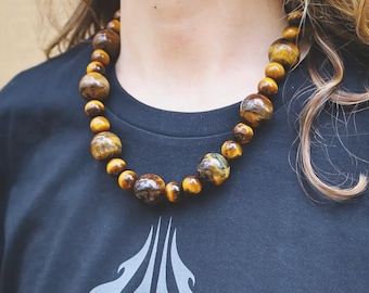 Golden Tiger Buddha Necklace