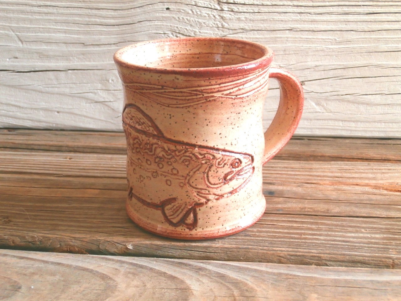 Brook Trout Coffee Mug Etsy