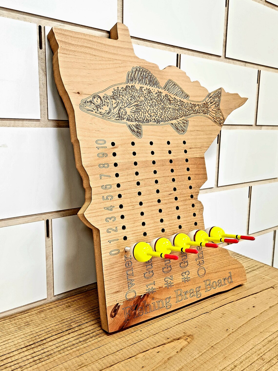 Fishing Brag Board Fish House Ice Fishing Cabin Etsy