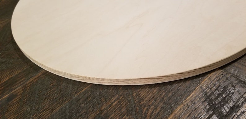 1/2 Plywood Craft Round Blanks image 4