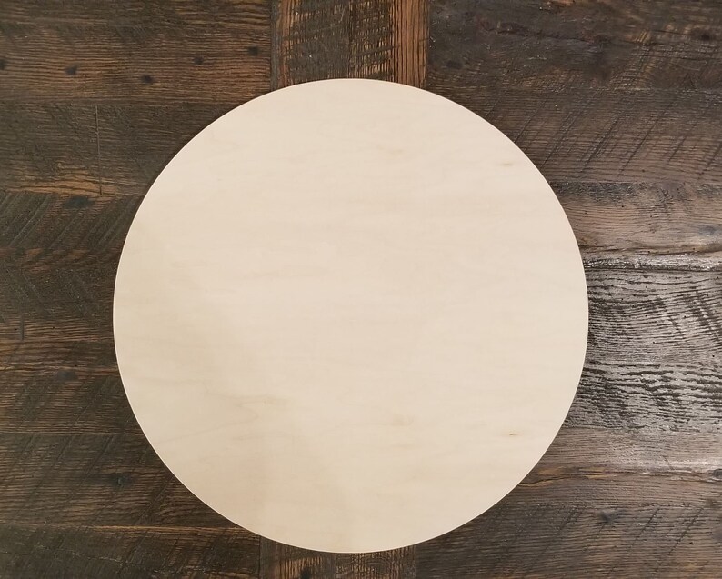 1/2 Plywood Craft Round Blanks image 2