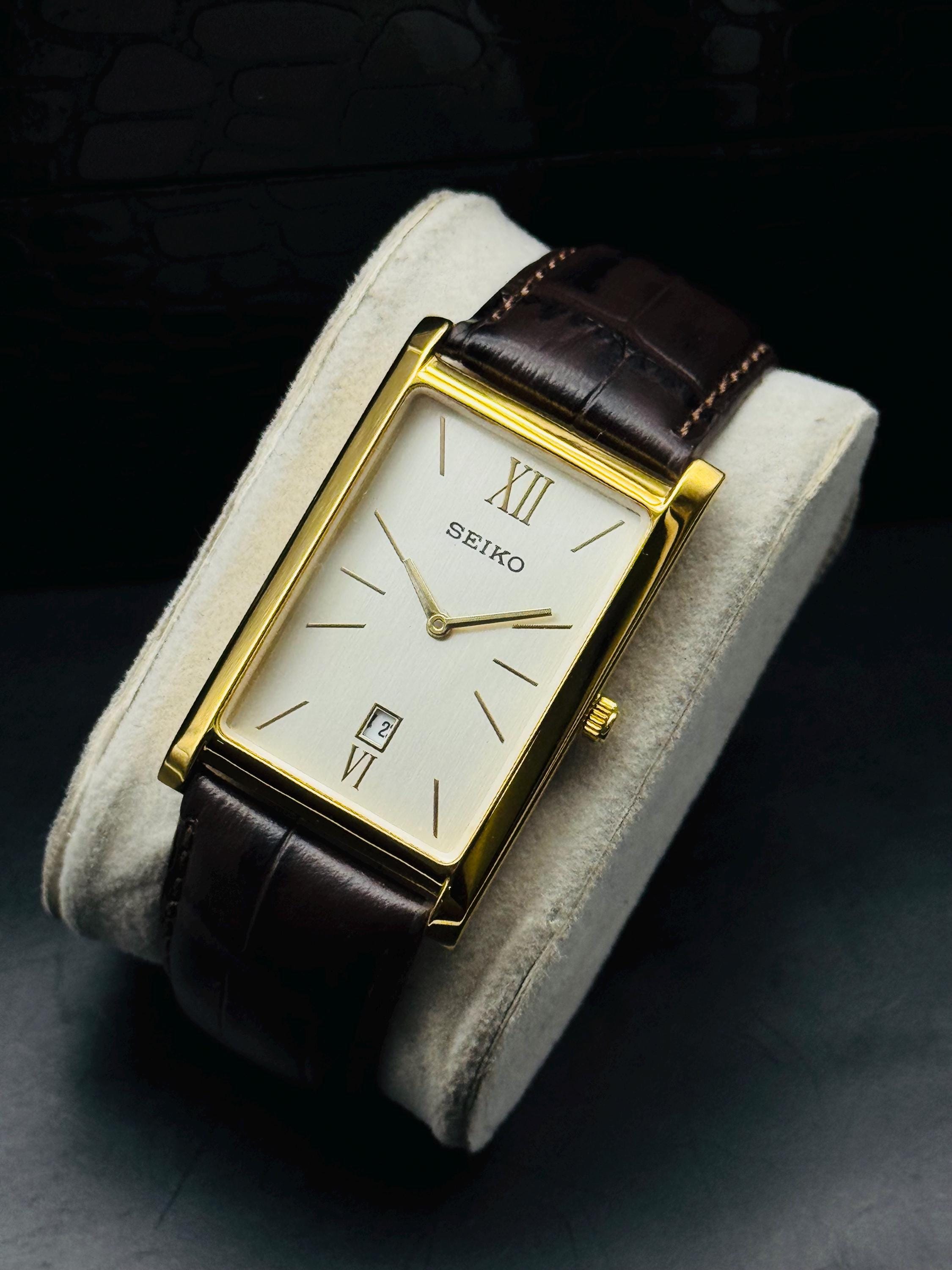Seiko square watch men - Etsy 日本