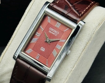 時計 SEIKO SPIRIT 7N43-7180 Rare SEIKO Spirit 7N43-7180 Frosted Snowflake Date/day Vintage