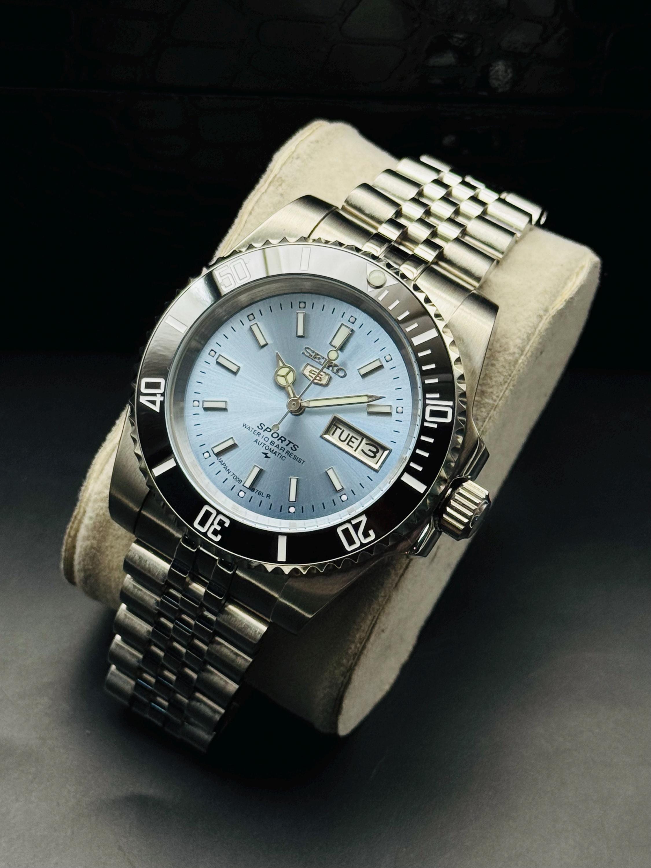 Blue seiko mod - Etsy 日本
