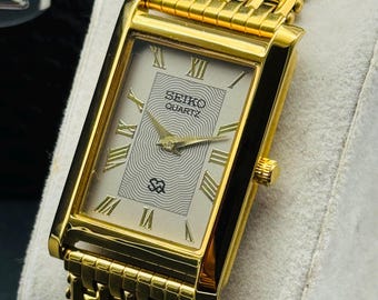 Rare SEIKO Spirit 7N43-7180 Frosted Snowflake Date/day Vintage
