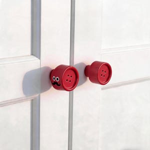 Creative Cloest Knob, Colorful Button Handle for Wardrobe