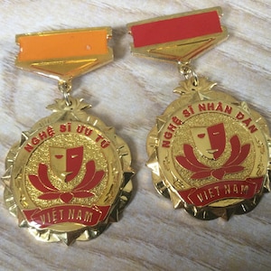 Vietnam order Full set Excellent Artist , People's Artist Orders type year 2016, was using since year 2016 til current