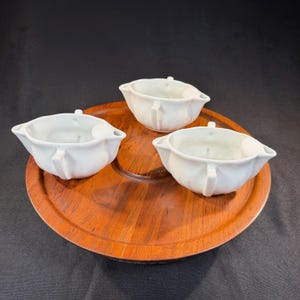 Pillivuyt France Porcelain Gravy Boat Fat Separator, Double Spout Saucier
