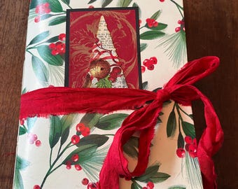 Christmas Treasures Handmade Journal