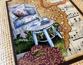 Time for Tea Handmade Journal