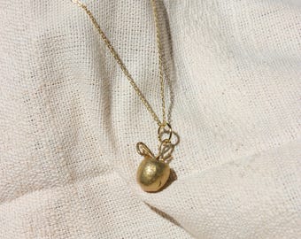Apfel-Charm-Halskette