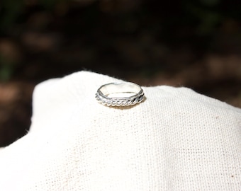 Grassgeflecht Ring