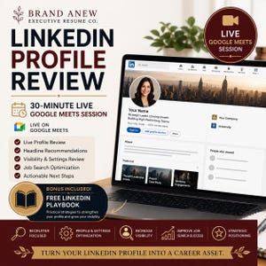 Granskning av LinkedIn-profil | Omskrivning av LinkedIn-rubrik | Revision av chefsprofil på LinkedIn | Personligt varumärke | LinkedIn-optimering