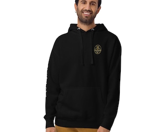 Sudadera unisex "Chef impulsado por la fe" / Fe • Comida • Luz / Sudadera unisex premium para amantes de la comida cristiana / Del hambre a la luz