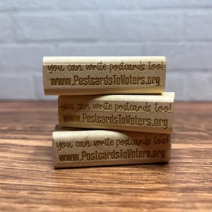 Postkarten für Wähler Sign-Up Info Stempel (nur Website)