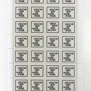 The Portland Stamp Company - You've got snail mail Poster Briefmarken