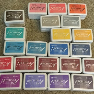 Ranger Archival Ink™ パッド - 複数の色!