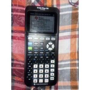 テキサス・インスツルメンツ TI-84 Plus CE Python グラフ電卓（充電ケーブルなし）