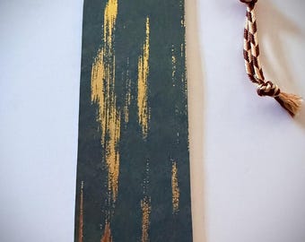 Vintage Gold leaf bookmark