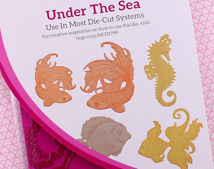 Heartfelt Creations Under the Sea Die Etsy