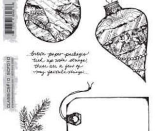 Tim Holtz Stampers Anonymous Classics #10 Cling Mount Stamps