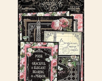 Graphic 45 Elegance Journaling Cards