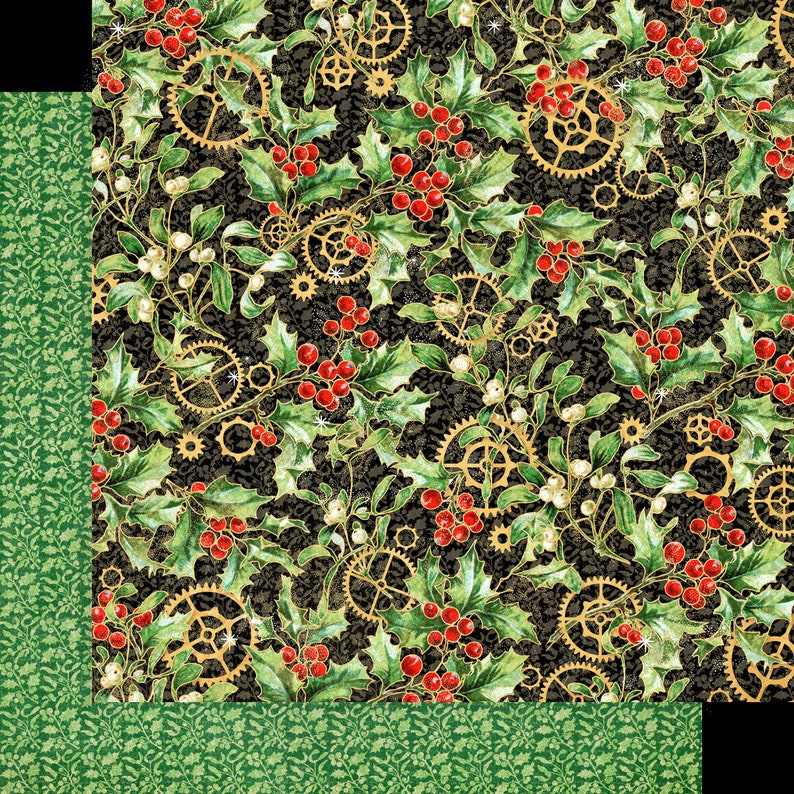 Graphic 45 Christmas Time 8x8 Paper Pad Etsy