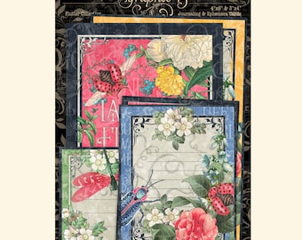 Graphic 45 Flutter Ephemera Cards