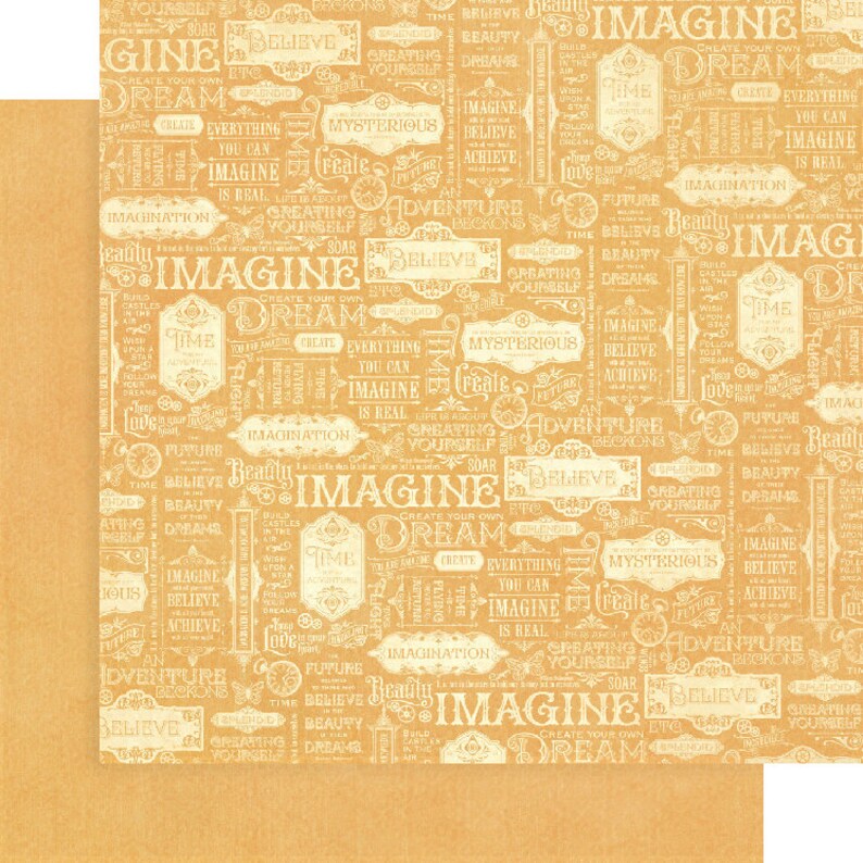 Graphic 45 Imagine 12x12 Patters & Solids Pad afbeelding 4