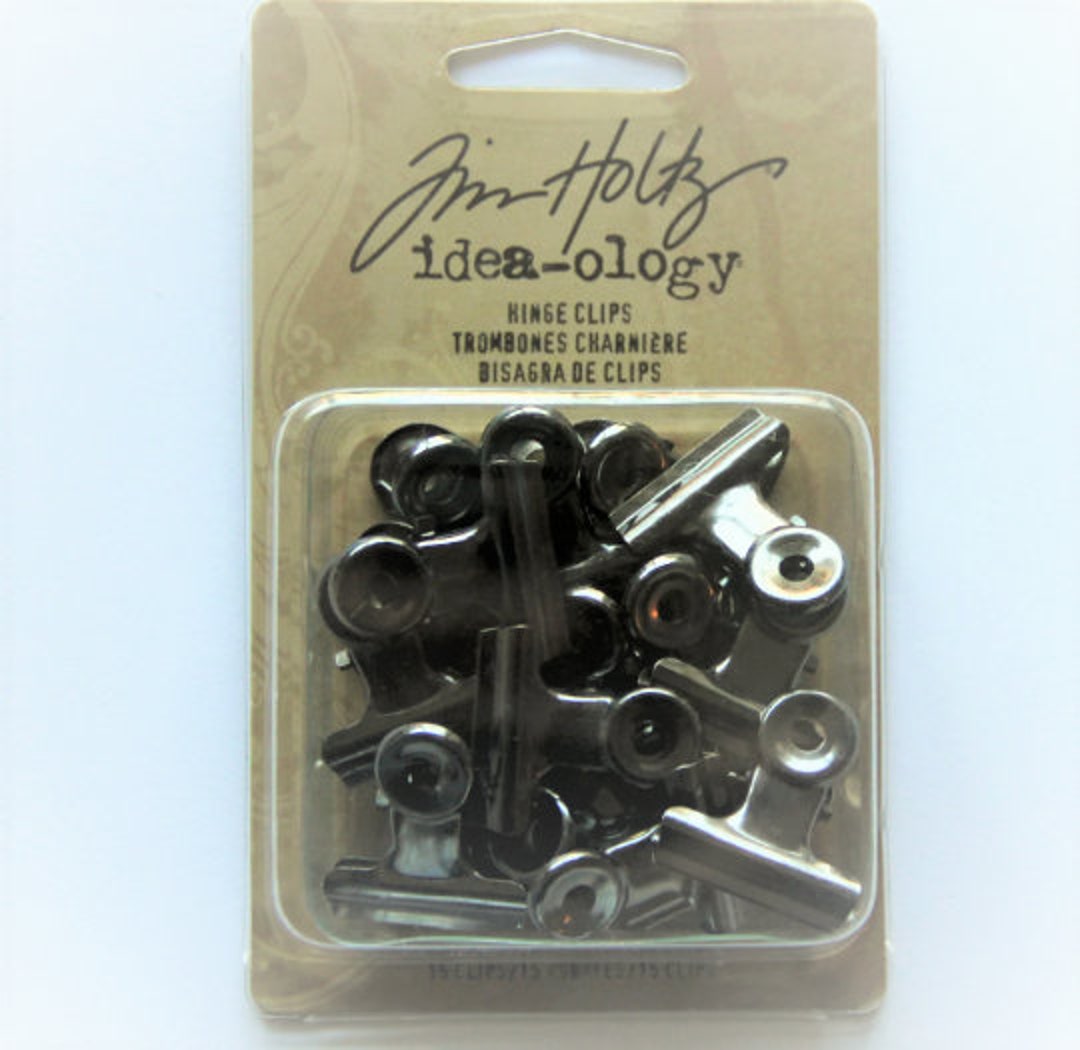 Tim Holtz Ideaology hinge Clips Etsy