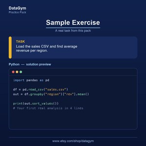 Ejercicios de análisis de datos con Python para principiantes / Práctica con Pandas en Jupyter Notebook imagen 4