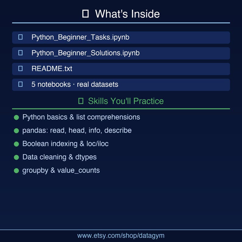 Ejercicios de análisis de datos con Python para principiantes / Práctica con Pandas en Jupyter Notebook imagen 2